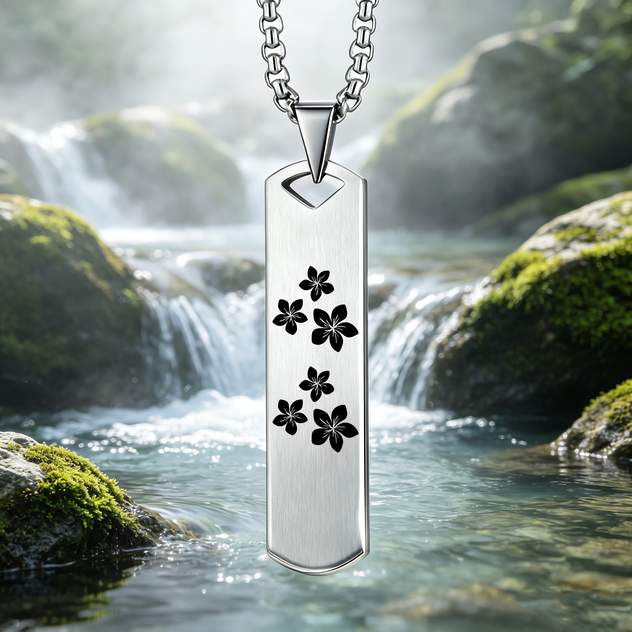 Floral Natural Style Themed Pendant Necklace for Gifting